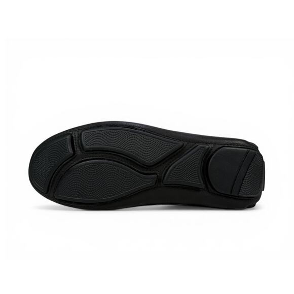 Massimo Matteo Bit Driver Loafer Mens 7.5  Black Leather Moccasin Slip On Luxury main image 9